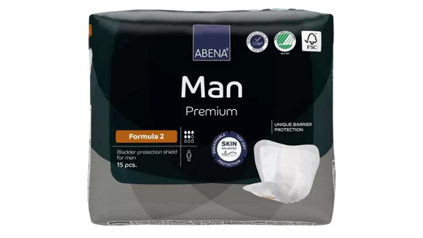 Abena-Man Formula 2 Male Guards: Comfort, Protection, and Confidence for Every Day
