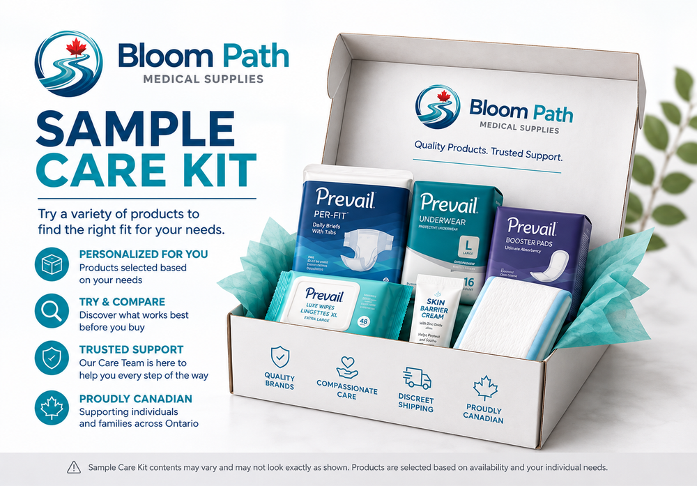Free ODSP Sample Care Kit | Incontinence Product Samples