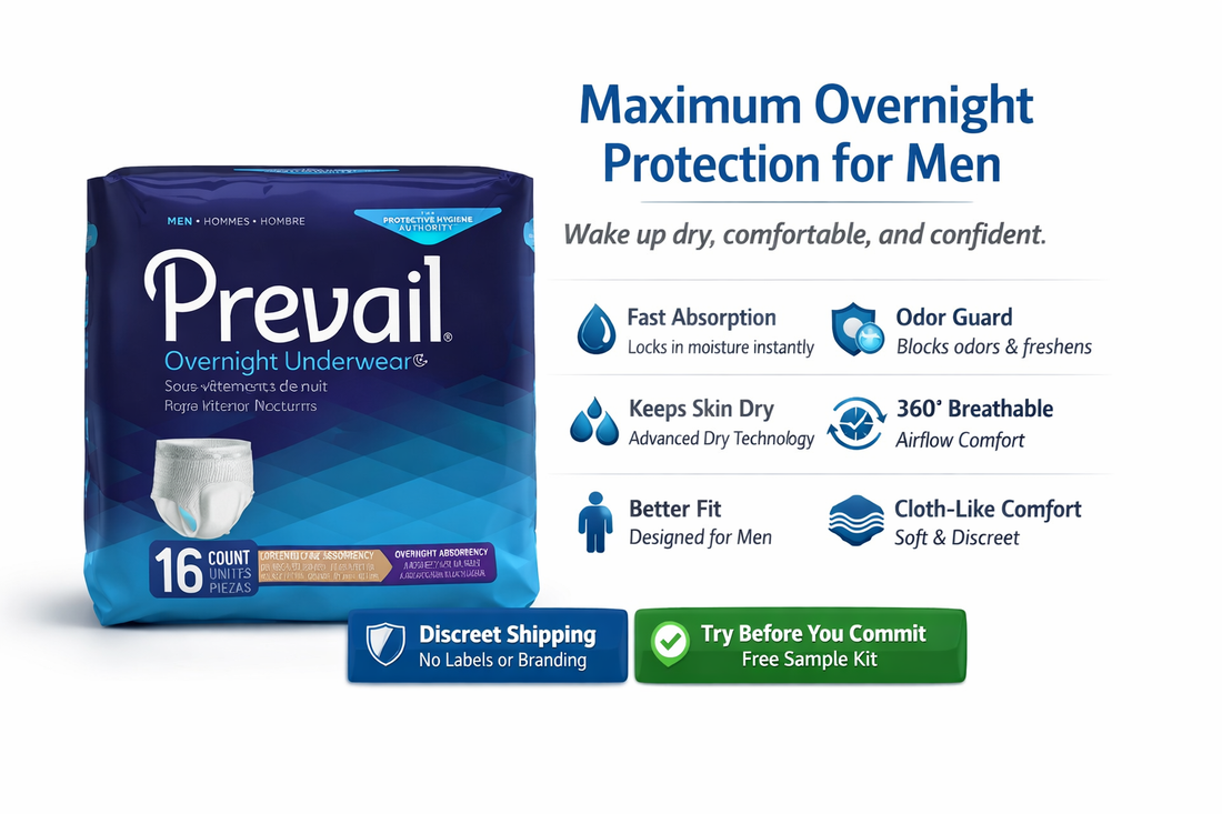 Prevail - Men's Overnight Underwear