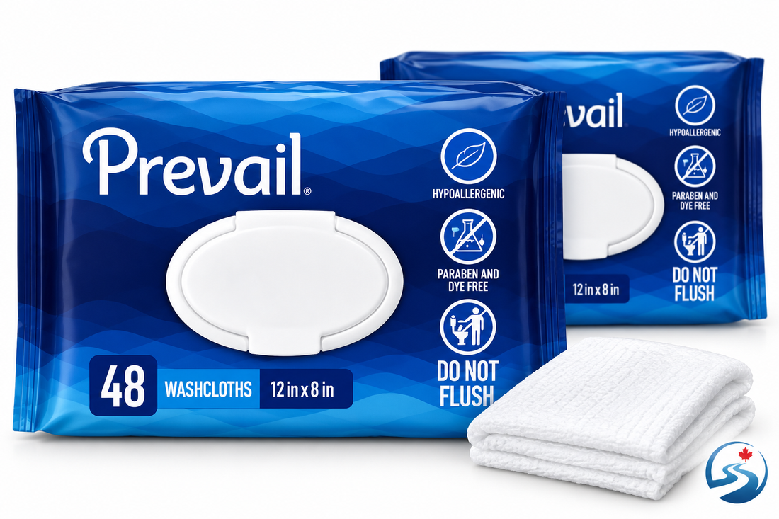 Prevail Fragrance-Free Adult Wipes